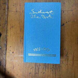 Southwest Blue Book 1977 Edition Hardcover Directory